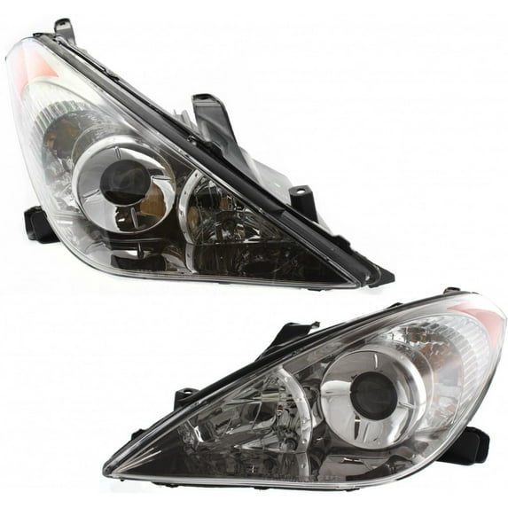 For 2004-2006 Toyota Solara Headlight Driver and Passenger Side Bulbs Included TO2502152 TO2503152-Replaces 81150-AA080, 81110-AA080 ;