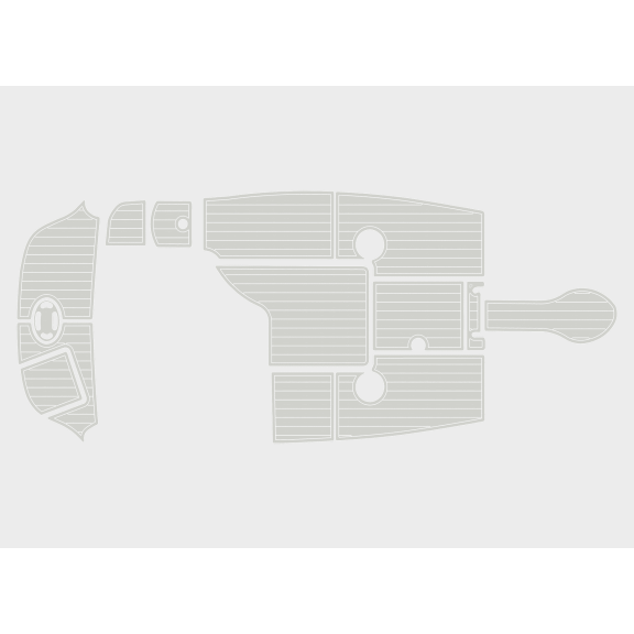 For 2004-2007 Sea Ray 200 Select EVA Foam Marine Decking, Non-SlipYacht Flooring Mat, 6mm Thick, Durable and Easy to Clean Boat Pad