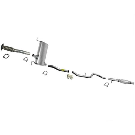 For 2004-2007Ford Freestar Muffler Exhaust Tail Pipe Includes Flex Pipe