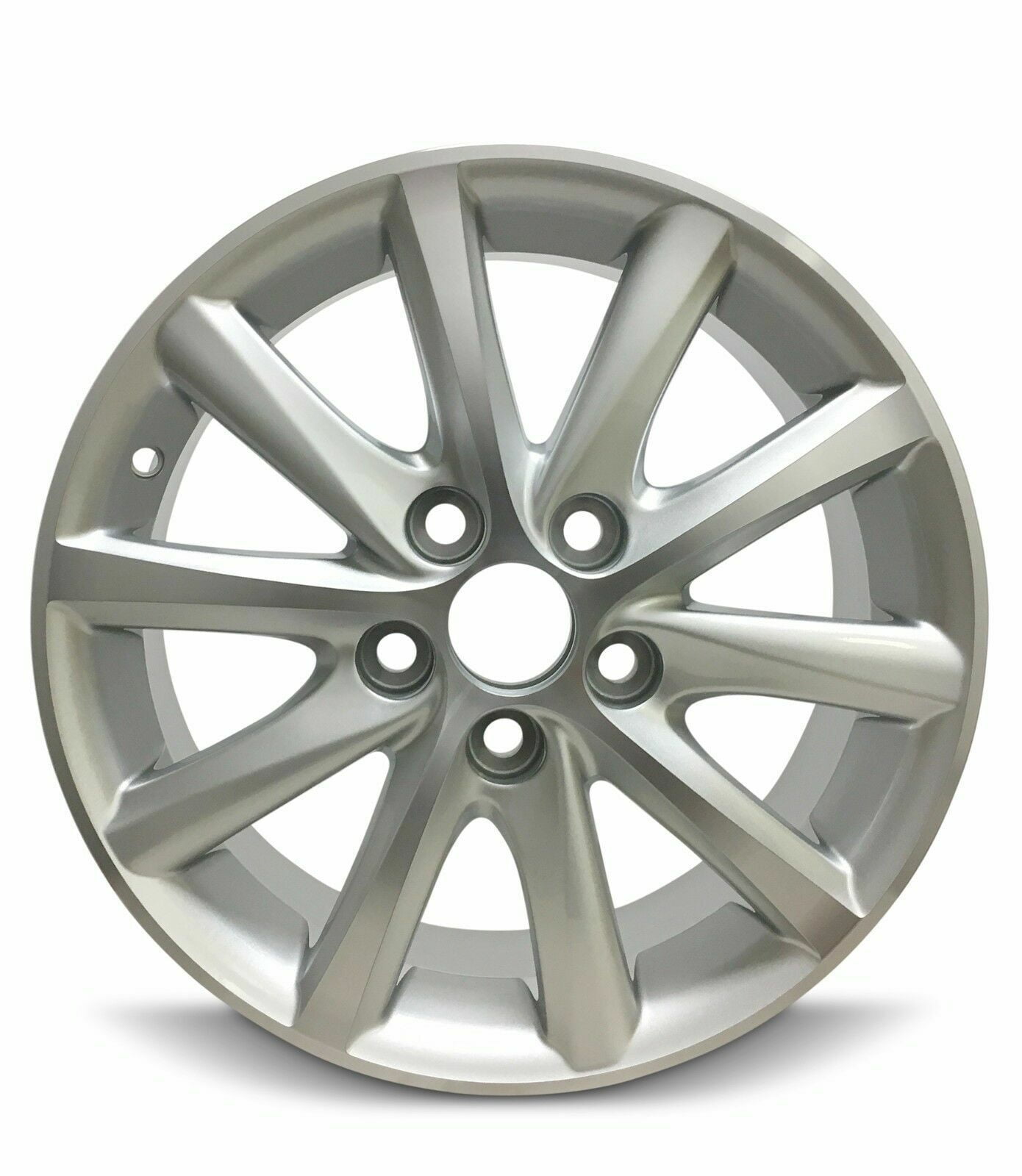 For 2004-2008 Toyota Solara 16 Inch Machined Face Silver Rim - OE Direct Replacement - Road Ready Car Wheel