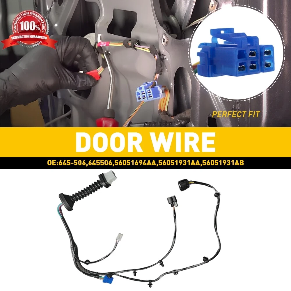For 2004-2009 Dodge Ram 2500 Rear Door Jumper Wire Harness 56051931AA 56051931AB