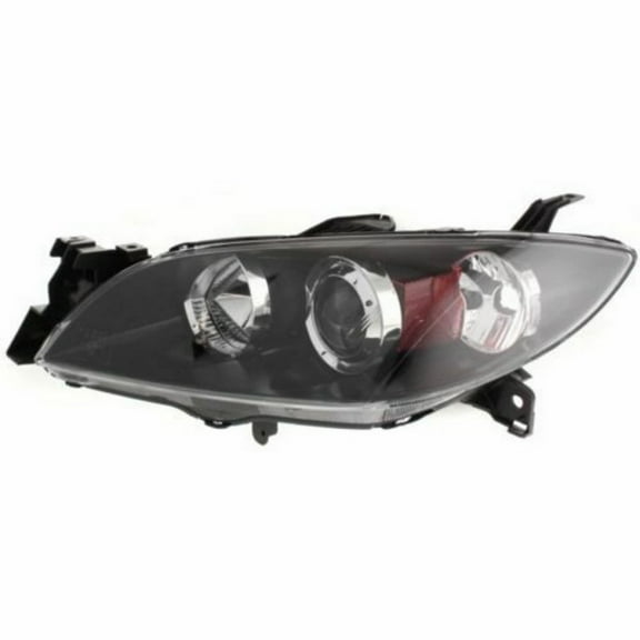 For 2004-2009 Mazda 3 Headlight Driver Side Assembly Unit MA2518108 For Sedan For BN8P-51-0L0C