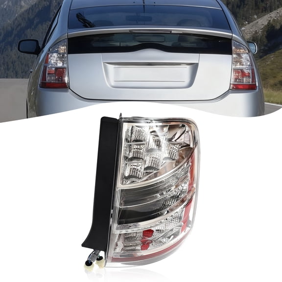 For 2004-2009 Toyota Prius Tail lamp Right Tail Light Passenger Side Clear Lens Direct Replacement