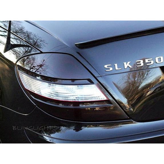 For 2004-2011 Mercedes-Benz SLK 200 Kompressor R171 Overlays Taillamps Taillights Tail Lamp Light SLK200