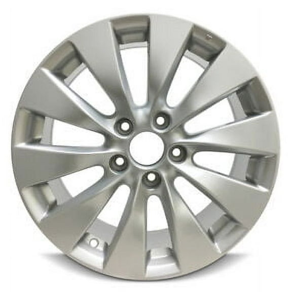 For 2004-2016 Honda Civic 17 Inch Painted Silver Rim - OE Direct Replacement - Road Ready Car Wheel
