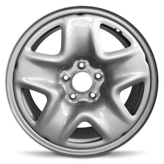 For 2004-2021 Hyundai Tucson 17 Inch Painted Silver Rim - OE Direct Replacement - Road Ready Car Wheel