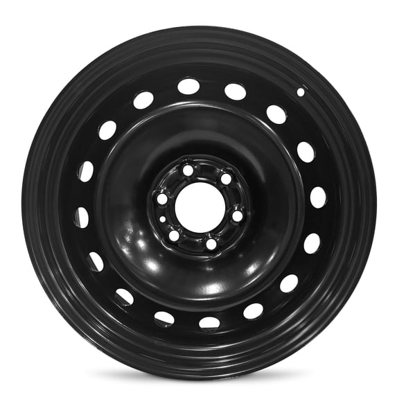 For 2004–2025 Ford F‑150 20 Inch Powder-Coated Black Steel Rim - OEM Direct Replacement - Road Ready Truck Wheel