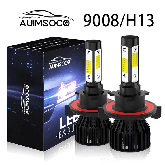 For 2005 2006 2007 Ford F250 F350 F450 F550 Super duty LED Headlight bulbs H13 Easy Install Plug-N-Play