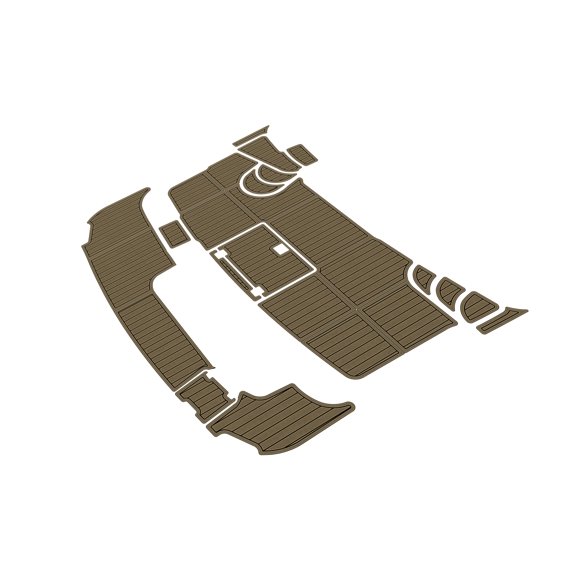For 2005-2006 Carver 44 CMY Faux Teak EVA Foam Marine Deck Pad Self-Adhesive Yacht Boat Floor