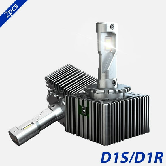 For 2005 2006 Ford GT LED Headlight Bulb High/Low Beam D1S/D1R 6500K White 2pcs