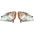 thumbnail image 1 of For 2005 2006 Honda CR-V Pair Headlights Driver and Passenger Side Assembly Unit U.K. built HO2518112 HO2519113 | 33151-SCA-A11 33101-SCA-A11, 1 of 4