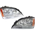 thumbnail image 1 of For 2005 2006 KIA Sorento Headlight Driver and Passenger Side w/ Bulbs KI2502121 KI2503121, 1 of 4