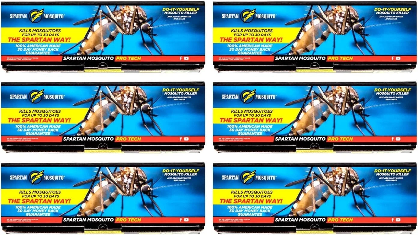 Spartan Mosquito Pro Tech, 3 Acre Pack (12 Tubes)