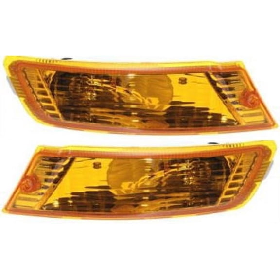 For 2005-2007 Liberty Turn Signal Light Front Amber Plastic SET PAIR