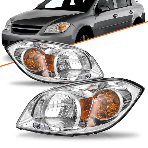 For 2005-2010 Chevrolet Chevy Cobalt 2007-2009 Pontiac G5 LH &RH Headlight Set