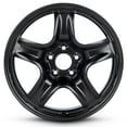 thumbnail image 1 of For 2005-2010 Chevrolet Cobalt 17 Inch Painted Black Rim - OE Direct Replacement - Road Ready Car Wheel, 1 of 10