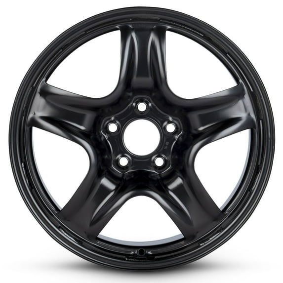 For 2005-2010 Chevrolet Cobalt 17 Inch Painted Black Rim - OE Direct Replacement - Road Ready Car Wheel