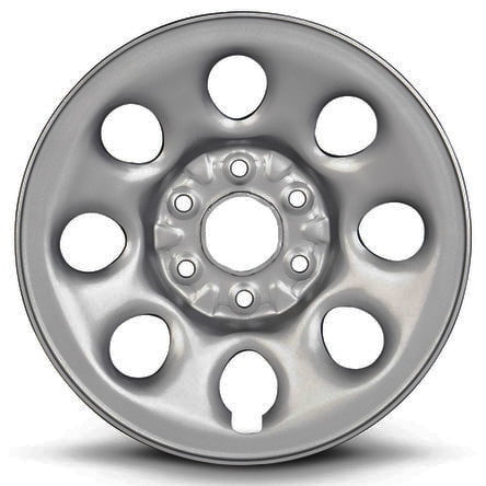 For 2005-2013 Chevrolet Silverado 1500 17 Inch Painted Silver Rim - OE Direct Replacement - Road Ready Car Wheel