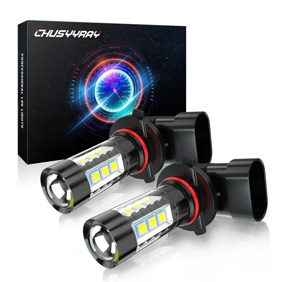 For 2005-2013 Corvette C6 - 2pcs LED Fog Lights Bulbs Conversion Kit 6000K White