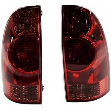 For 2005-2015 Toyota Tacoma Tail Light Assembly Driver and Passenger Side Pair | DOT | TO2800158 | TO2801158 | 81560-04150 | 81550-04150