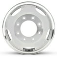 thumbnail image 1 of For 2005-2016 Ford F350SD 17 Inch Outside Polished Silver Rim - OE Direct Replacement - Road Ready Car Wheel, 1 of 10