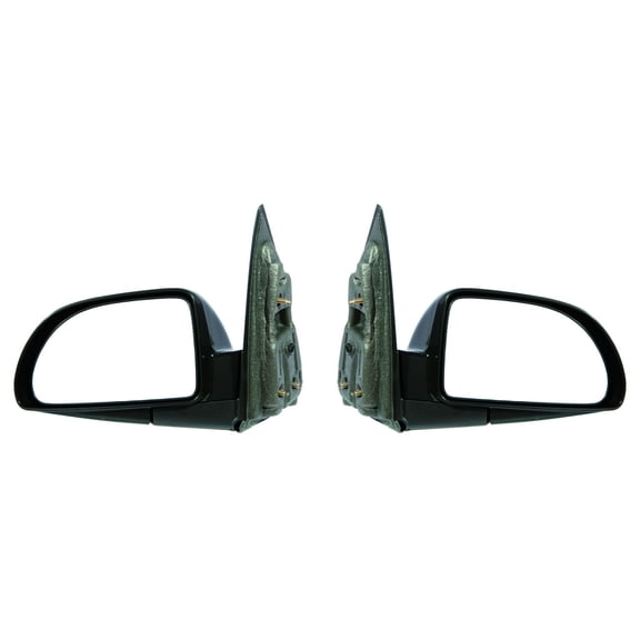 For 2006 2007 2008 2009 Chevy Equinox Door Mirror Pair Driver and Passenger Side Unpainted Power Non-Heated GM1320320