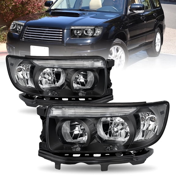 For 2006 2007 2008 Subaru Forester FACTORY Headlights Assembly Headlamp 06 07 08