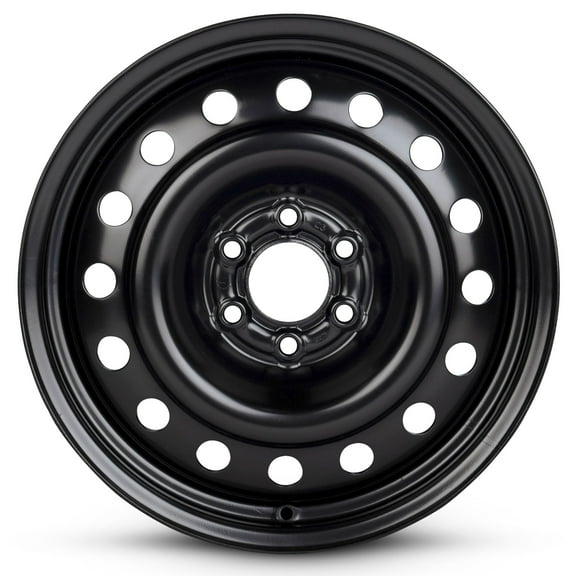 For 2006-2007 Buick Terraza 17 Inch Painted Black Rim - OE Direct Replacement - Road Ready Car Wheel