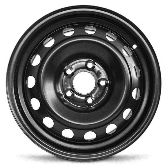 Wheel Rim for 2006-2007 Hyundai Sonata 16 in Black Steel Rim Direct Fit