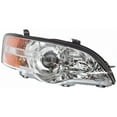thumbnail image 1 of For 2006 2007 Subaru Legacy Passenger Side Chrome Headlight CAPA Certified For 84001AG42C | SU2503123, 1 of 4