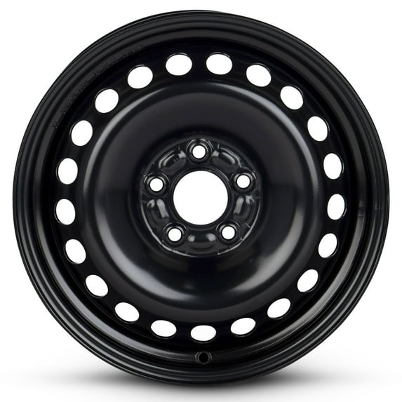 For 2006-2007 Volvo V70 16 Inch Painted Black Rim - OE Direct Replacement - Road Ready Car Wheel