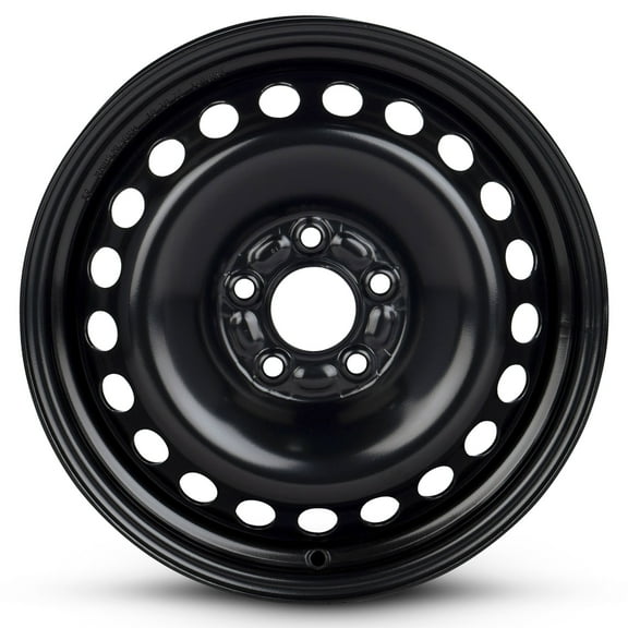 For 2006-2007 Volvo V70 16 Inch Painted Black Rim - OE Direct Replacement - Road Ready Car Wheel