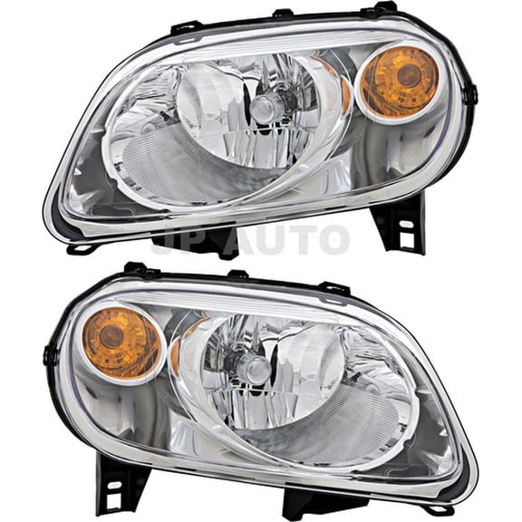 For 2006-2011 Chevrolet HHR Headlight Halogen Set Driver and Passenger Side