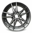 thumbnail image 1 of For 2006-2012 Mazda CX-7 18 Inch Machined Face Gun Metal Rim - OE Direct Replacement - Road Ready Car Wheel, 1 of 7