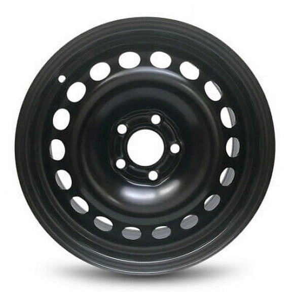 For 2006-2012 Saab 9-3 16 Inch Painted Black Rim - OE Direct Replacement - Road Ready Car Wheel