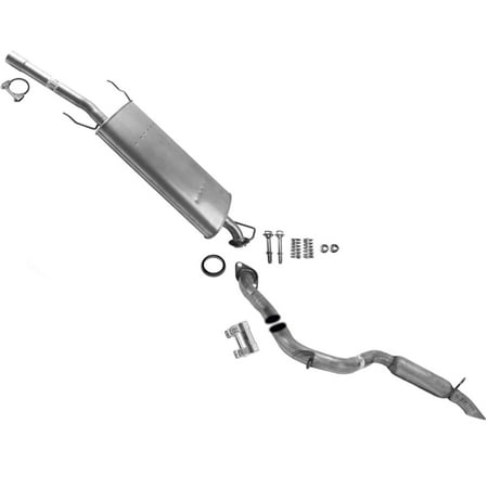 For 2006-2012 Toyota Rav4 2.4L 2.5L Middle Resonator & Tail Pipe Exhaust System