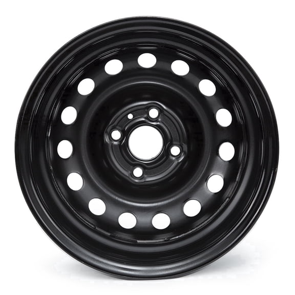 14x5.5 inch Wheel Rim for Hyundai Accent 2006-2017 Steel 4-Lug Black 14" Rim