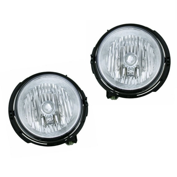 For 2006 Chevy HHR Pair Fog Lights Driver and Passenger Side LS/LT 1st design GM2592166 GM2593166 | 15813307 15803220