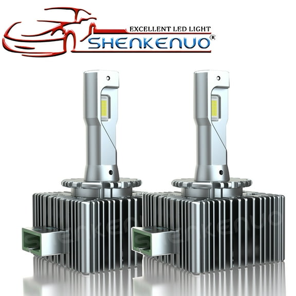 For 2007 2008 2009 2010 2011 2012 2013 2014 Cadillac Escalade D1S/D1R LED Headlight Bulbs Kit High/Low Beam