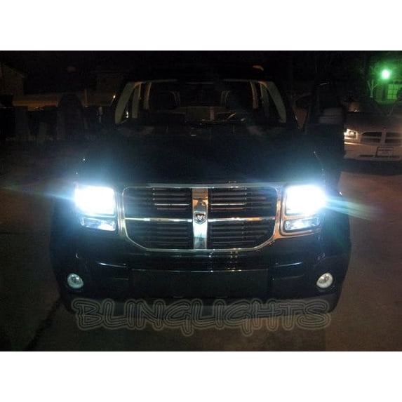 For 2007 2008 2009 2010 2011 Dodge Nitro Bright White Replacement Light Bulbs for Headlamps Headlights