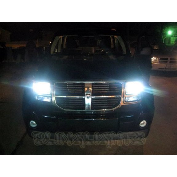 For 2007 2008 2009 2010 2011 Dodge Nitro Bright White Replacement Light Bulbs for Headlamps Headlights
