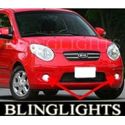 For 2007 2008 2009 2010 2011 Kia Picanto Xenon Foglamps Foglights Fog Lamps Driving Lights Kit