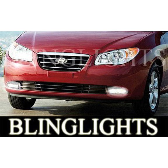 For 2007 2008 2009 Hyundai Elantra GLS SE Xenon Fog Lights Driving Lamps Kit