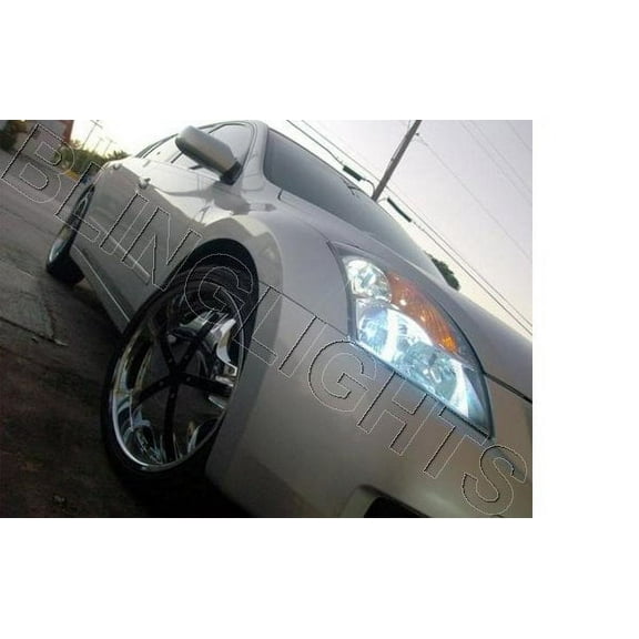 For 2007 2008 2009 Nissan Altima Bright White Light Bulbs for Headlamps Headlights Head Lamps Lights