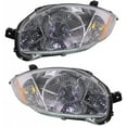 thumbnail image 1 of For 2007 2008 Mitsubishi Eclipse Headlight Assembly Pair Driver and Passenger Side w/ Bulbs DOT Certified For MI2502147, 1 of 5