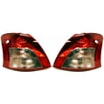 thumbnail image 1 of For: 2007 - 2008 Toyota Yaris Rear Tail Lights Lamps Assembly Driver and Passenger Side Pair Replacement TO2801170 TO2800170, 1 of 2