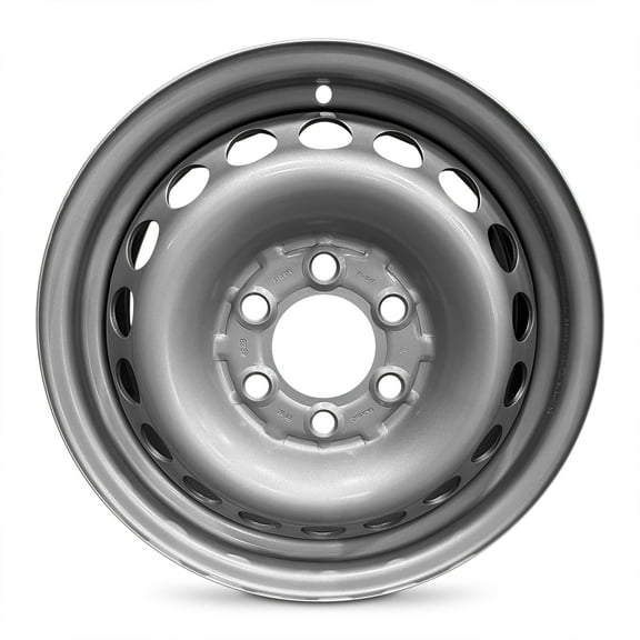 For 2007-2009 Mercedes-Benz Sprinter 2500 16 Inch Painted Silver Rim - OE Direct Replacement - Road Ready Car Wheel