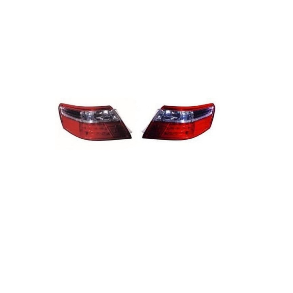 Jeep Patriot Led Tail Lights Pair Of Tail Lights For 2008-2017 Jeep Patriot – 2-Hole Version, Chrome Housing, Red Lens, Incandescent Bulbs Included Jeep Gladiator Tail Light Cover - Foto 6