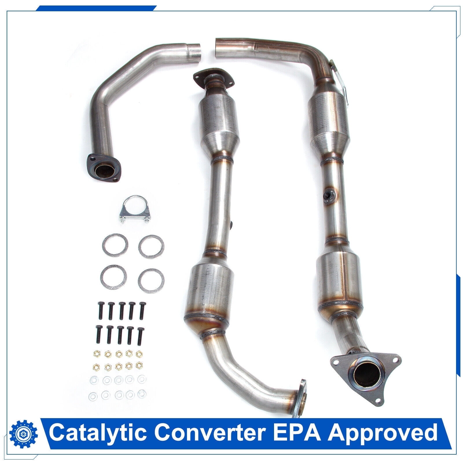 For 2007 - 2009 Toyota Tundra 5.7L Catalytic Converters Set Left ...