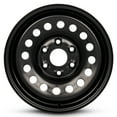 thumbnail image 1 of For 2007-2013 Chevrolet Avalanche 17 Inch Painted Black Rim - OE Direct Replacement - Road Ready Car Wheel, 1 of 9